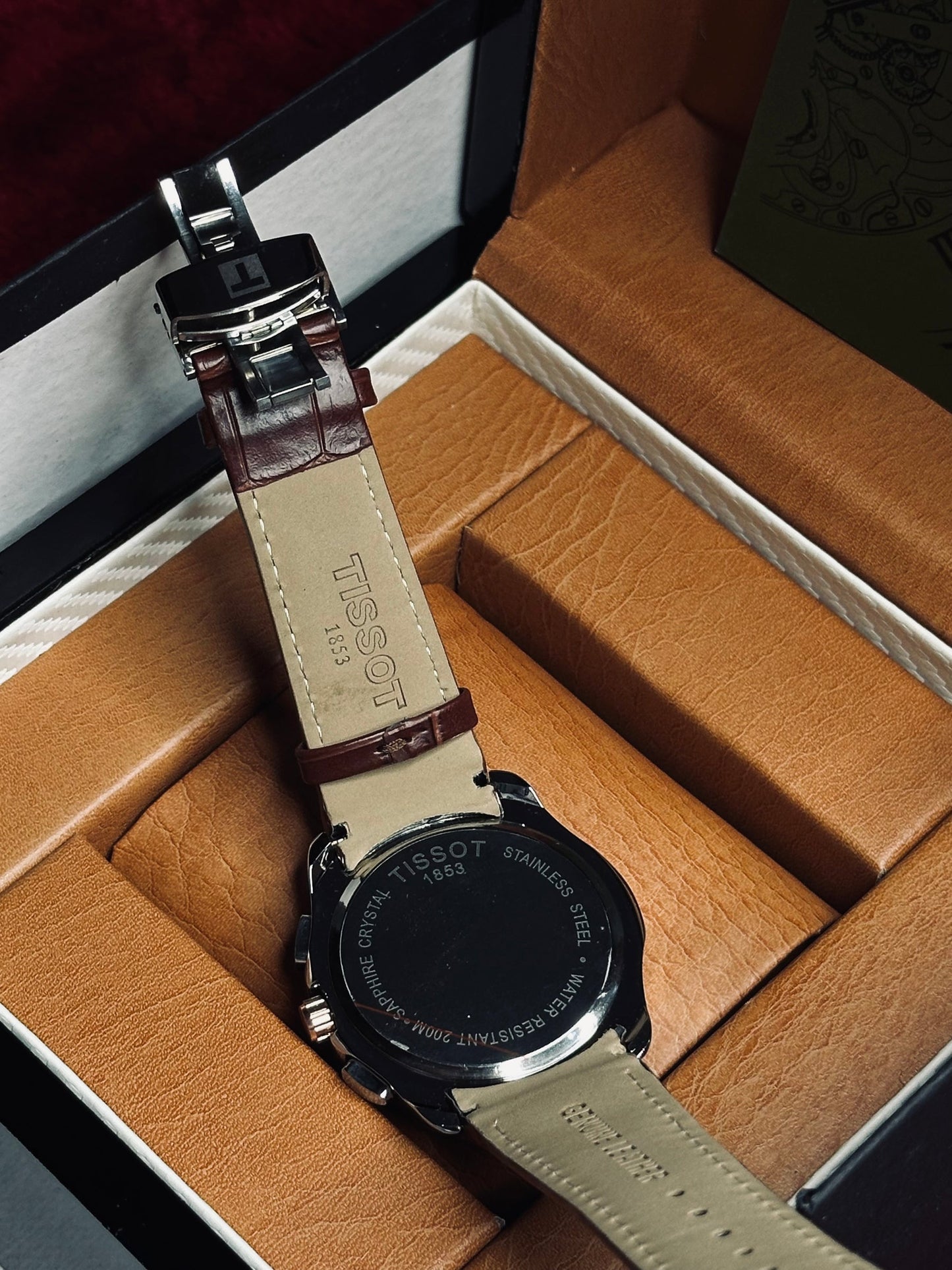 Tissot Leather straps 1853 (All choronograph working)